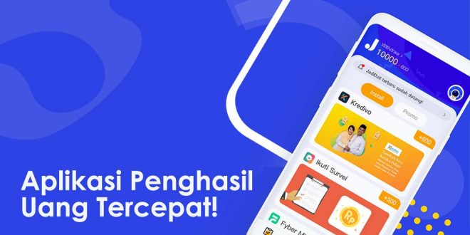 Aplikasi penghasil uang tanpa modal