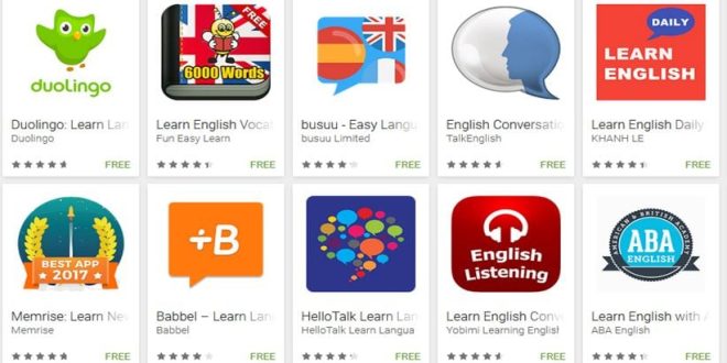 Aplikasi belajar bahasa asing gratis