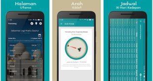 Aplikasi jadwal sholat akurat