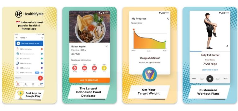 Aplikasi untuk diet sehat
